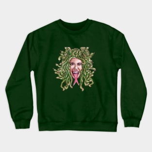 Medusa Head from Aphrodite's Love Myths Crewneck Sweatshirt